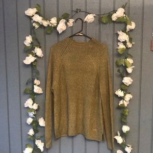 Olive green Michael Kors sweater brand new with tags. XL.